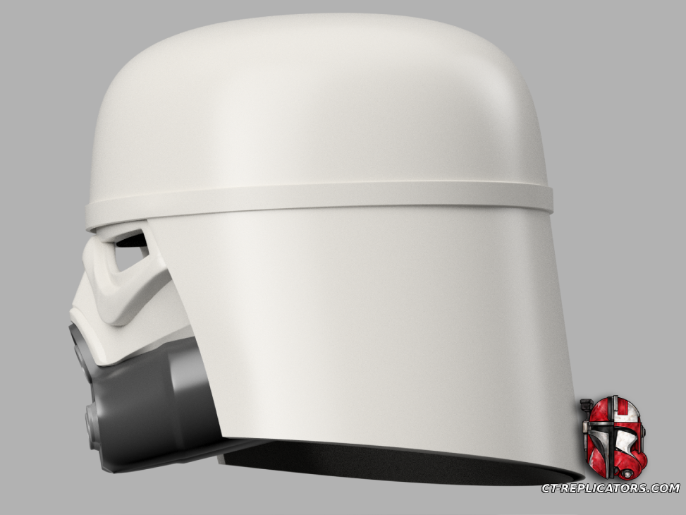 The Mandalorian and Grogu - Snowtrooper Helmet - Cosplay 1:1 Replica