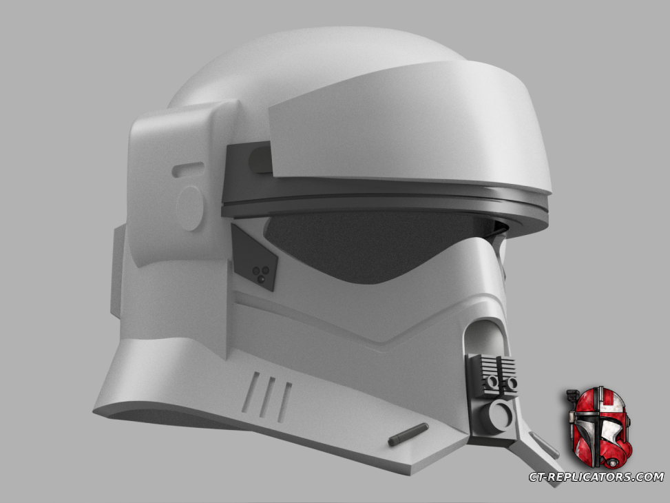 Mountain Trooper Helmet Star Wars - Cosplay 1:1 Replica