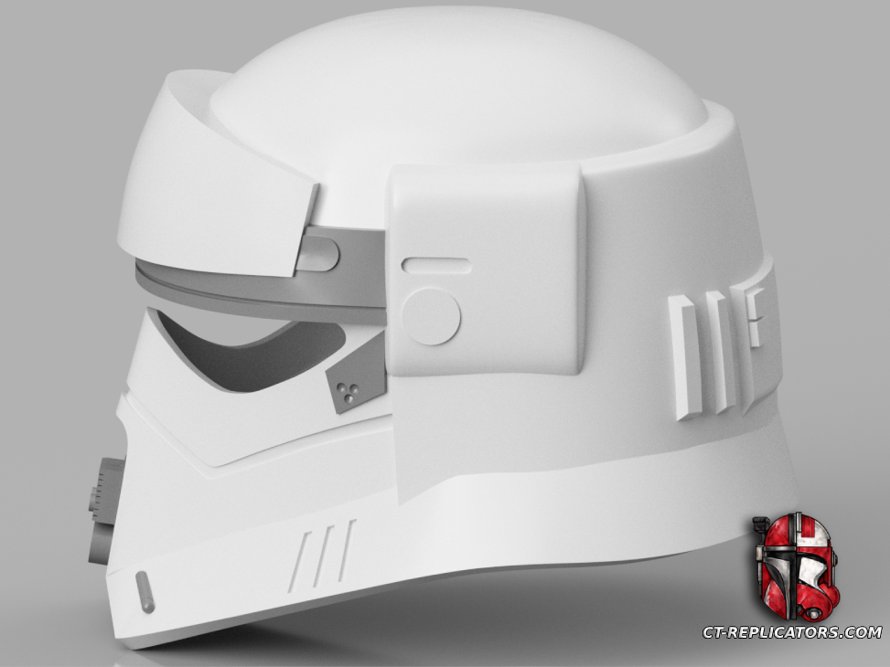 Mountain Trooper Helmet Star Wars - Cosplay 1:1 Replica