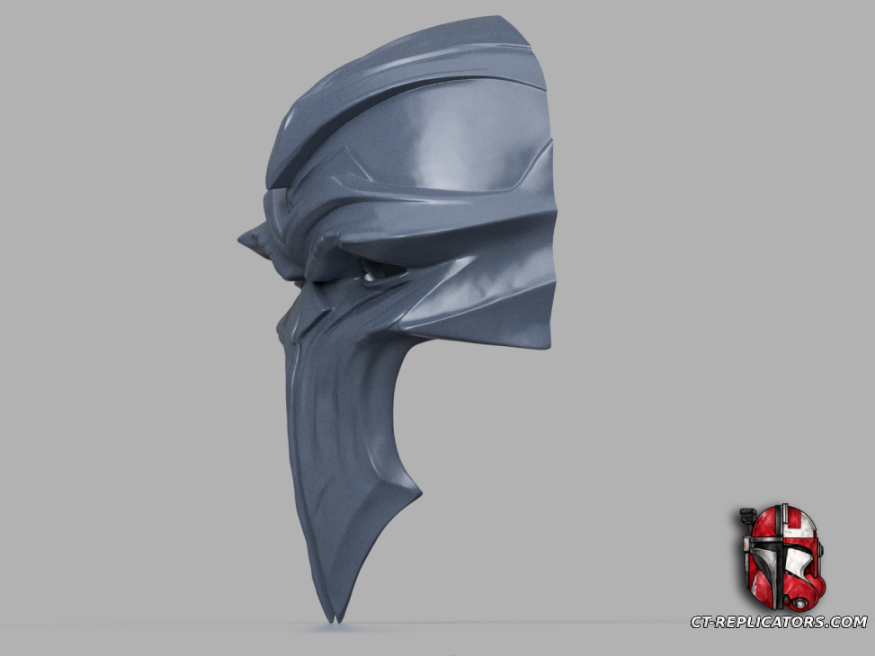 STL 3D Print Files Death Sworm Viktor Mask - League Of Legends Cosplay 1:1 Replica