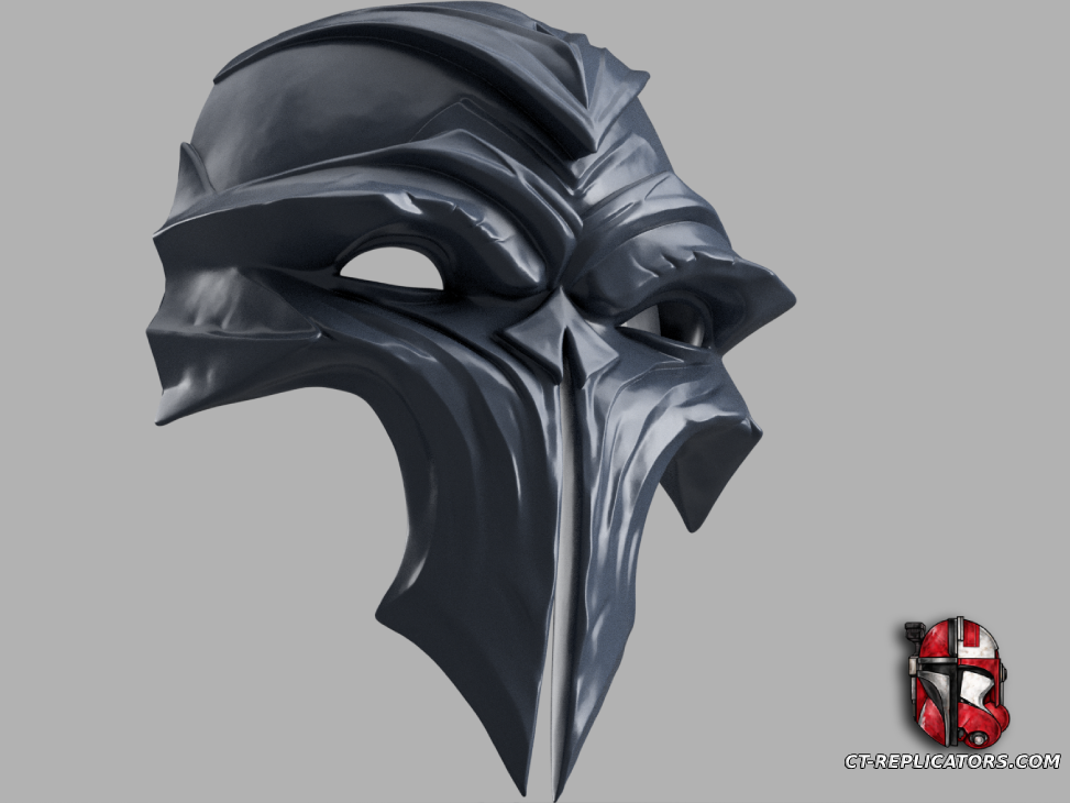STL 3D Print Files Death Sworm Viktor Mask - League Of Legends Cosplay 1:1 Replica
