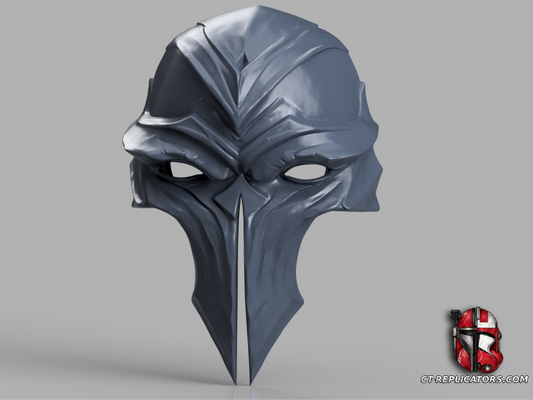 STL 3D Print Files Death Sworm Viktor Mask - League Of Legends Cosplay 1:1 Replica