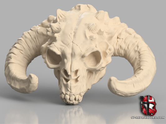 STL 3D Print FIles Tauntaun Skull trophy - Star Wars 1:1 scale