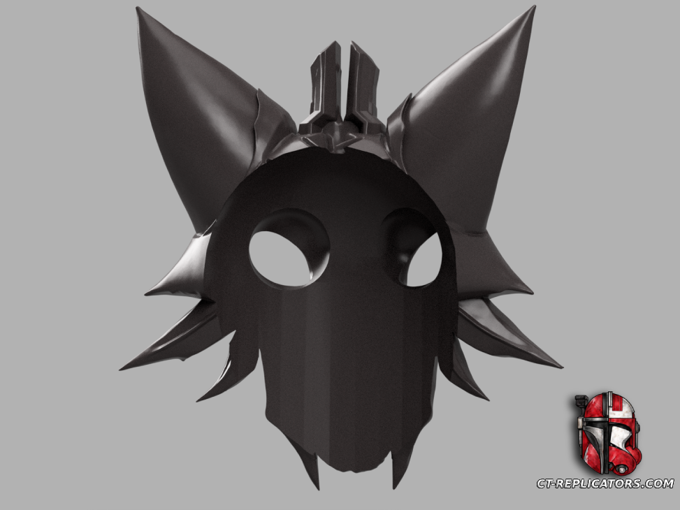 STL 3D Print Files Chosen of the wolf Kindred Mask - League Of Legends Cosplay 1:1 Replica