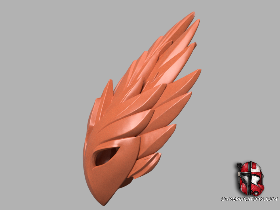 STL 3D Print Files Shadowfire Kindred Mask - League Of Legends Cosplay 1:1 Replica
