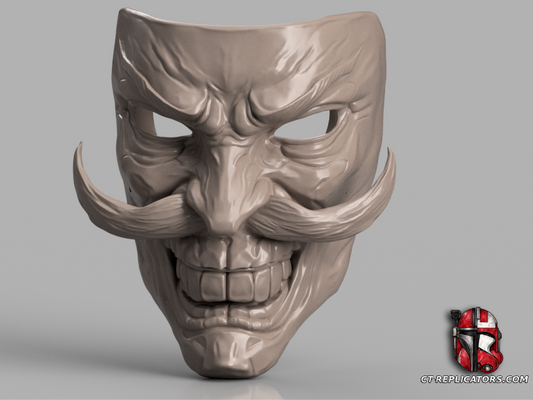 STL 3D Print Files NUTCRACKO Shaco Mask - League Of Legends Cosplay 1:1 Replica