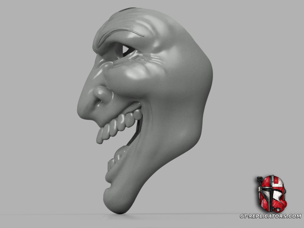 STL 3D Print Files MAD HATTER Shaco Mask - League Of Legends Cosplay 1:1 Replica