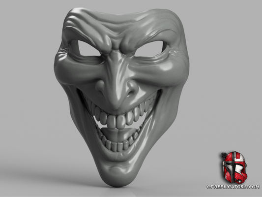 STL 3D Print Files MAD HATTER Shaco Mask - League Of Legends Cosplay 1:1 Replica