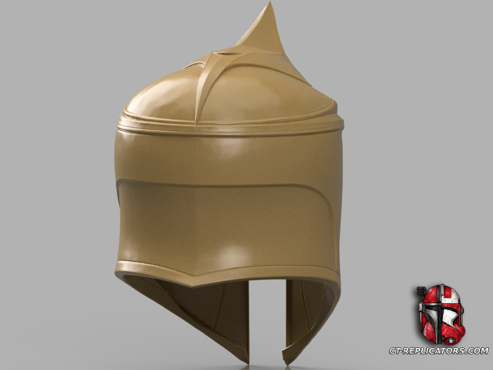 STL 3D Print Files Kayle Helmet - League Of Legends Cosplay 1:1 Replica