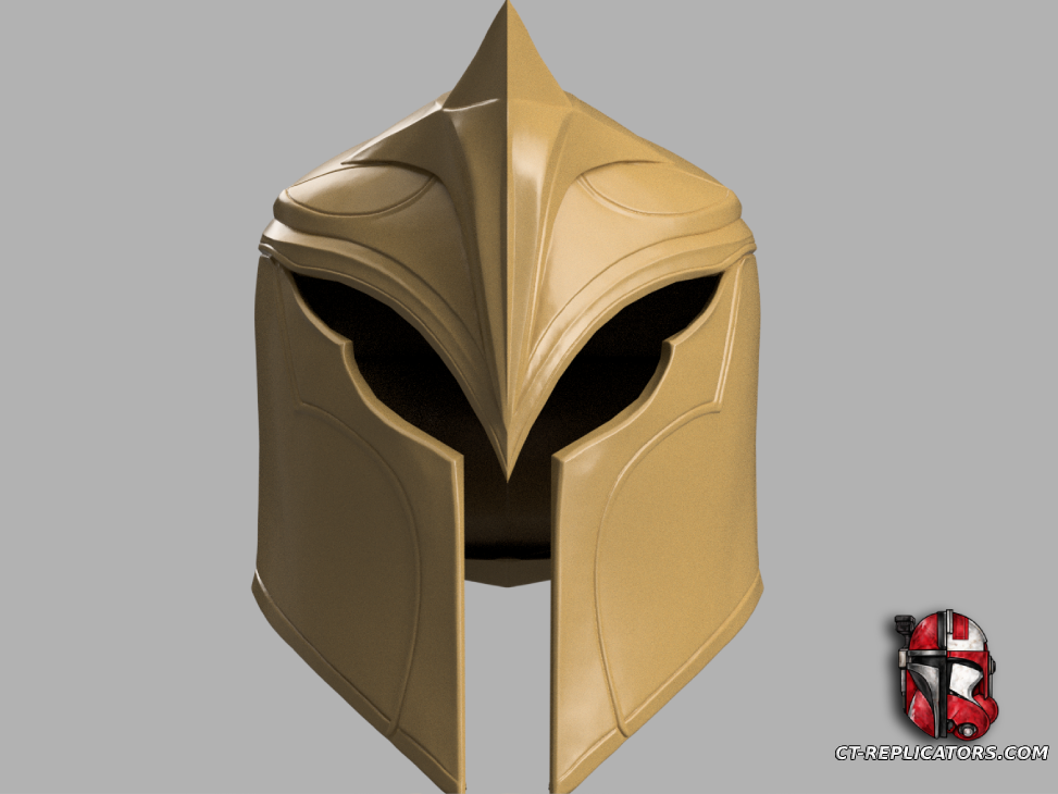STL 3D Print Files Kayle Helmet - League Of Legends Cosplay 1:1 Replica