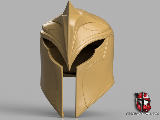STL 3D Print Files Kayle Helmet - League Of Legends Cosplay 1:1 Replica