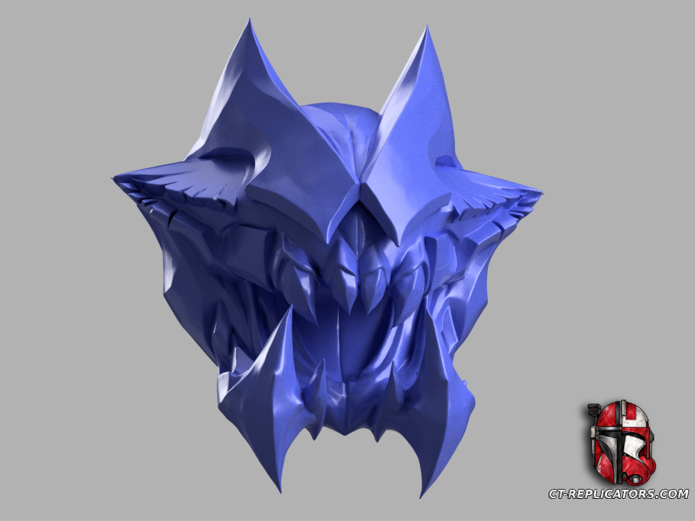 STL 3D Print Files Rek'Sai Head trophy - League Of Legends 1:1 scale