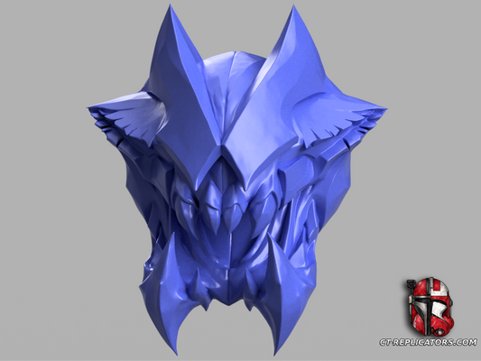 STL 3D Print Files Rek'Sai Head trophy - League Of Legends 1:1 scale