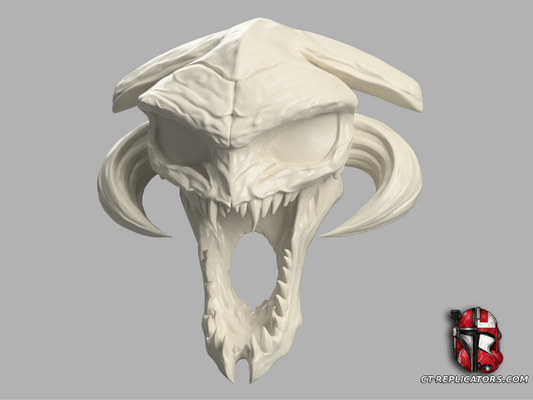 STL 3D Print Files Jurassic Cho'Gath Head trophy - League Of Legends 1:1 scale