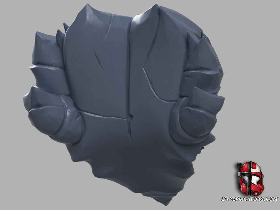 STL 3D Print Files Death Blossom Kha’Zix Head trophy - League Of Legends 1:1 scale