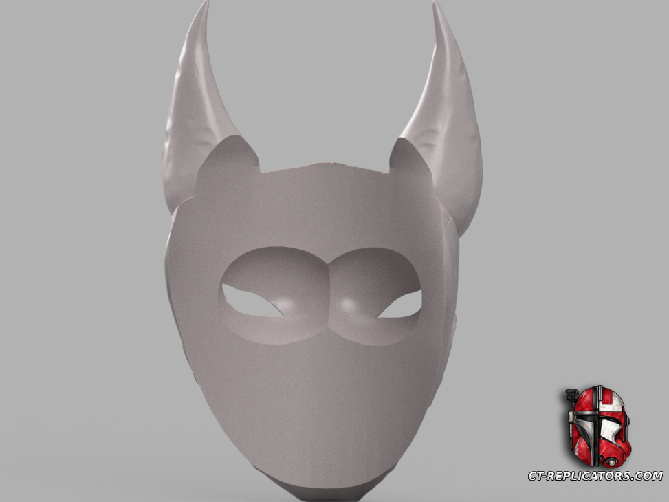 STL 3D Print Files Blood Moon Diana Mask - League Of Legends Cosplay 1:1 Replica