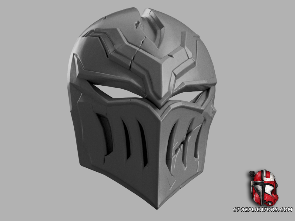 STL 3D Print Files ZED Mask - League Of Legends Cosplay 1:1 Replica