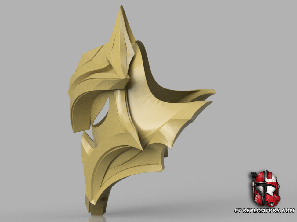 STL 3D Print Files FINAL BOSS VEIGAR MASK - League Of Legends Cosplay 1:1 Replica