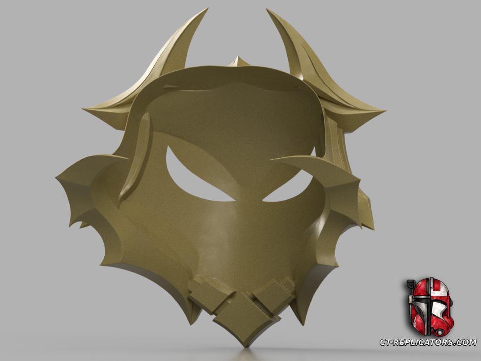STL 3D Print Files FINAL BOSS VEIGAR MASK - League Of Legends Cosplay 1:1 Replica