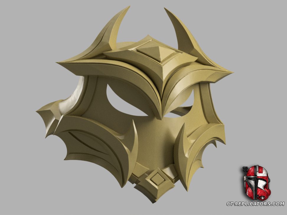 STL 3D Print Files FINAL BOSS VEIGAR MASK - League Of Legends Cosplay 1:1 Replica