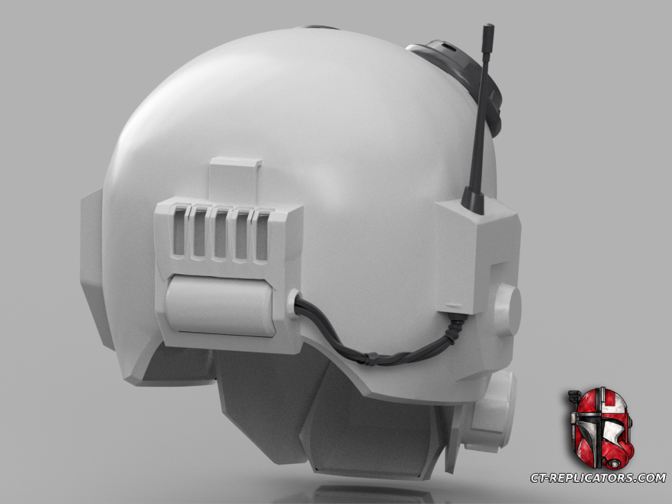 Harsh Environment Flak Helmet with goggles (Glacial Might) - Darktide 1:1 Cosplay