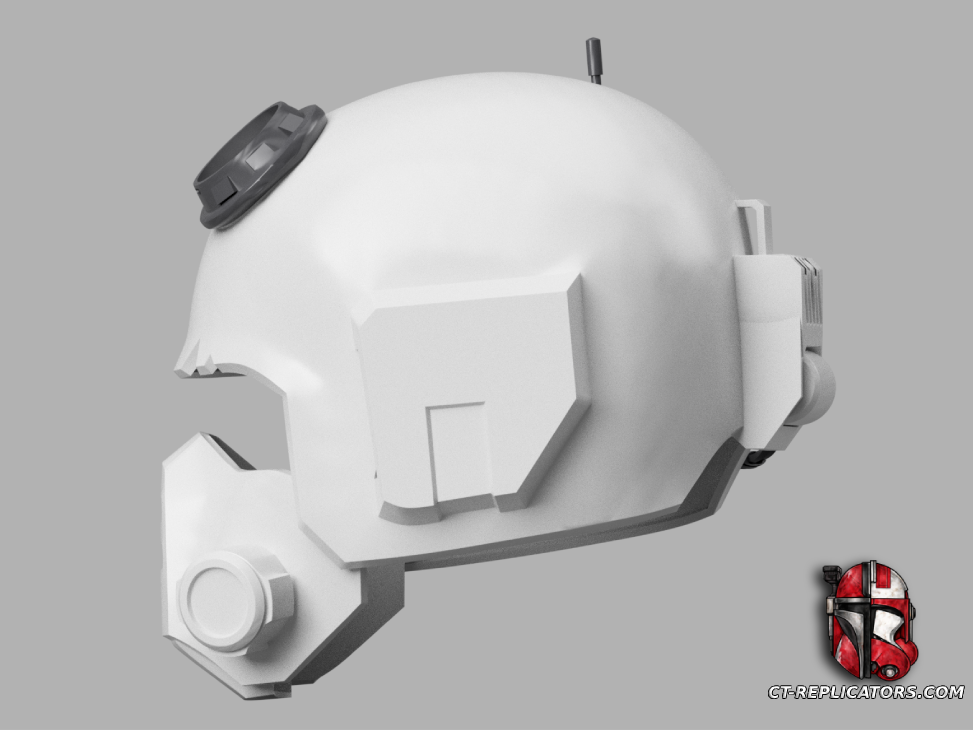 Harsh Environment Flak Helmet with goggles (Glacial Might) - Darktide 1:1 Cosplay