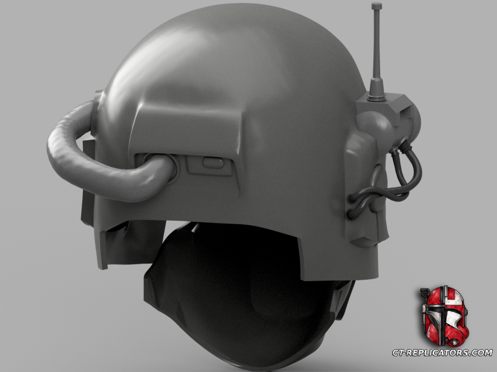 Shock Trooper’s Flak Helmet with Psykana Collar - Darktide 1:1 Cosplay