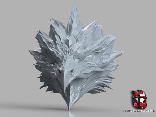 STL 3D Print Files Anivia Head trophy - League Of Legends 1:1 scale