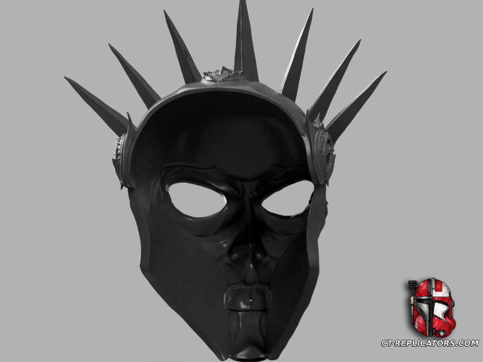 STL 3D Print Files  Diablo 4 Judicator’s Mask (concept) - Cosplay 1:1