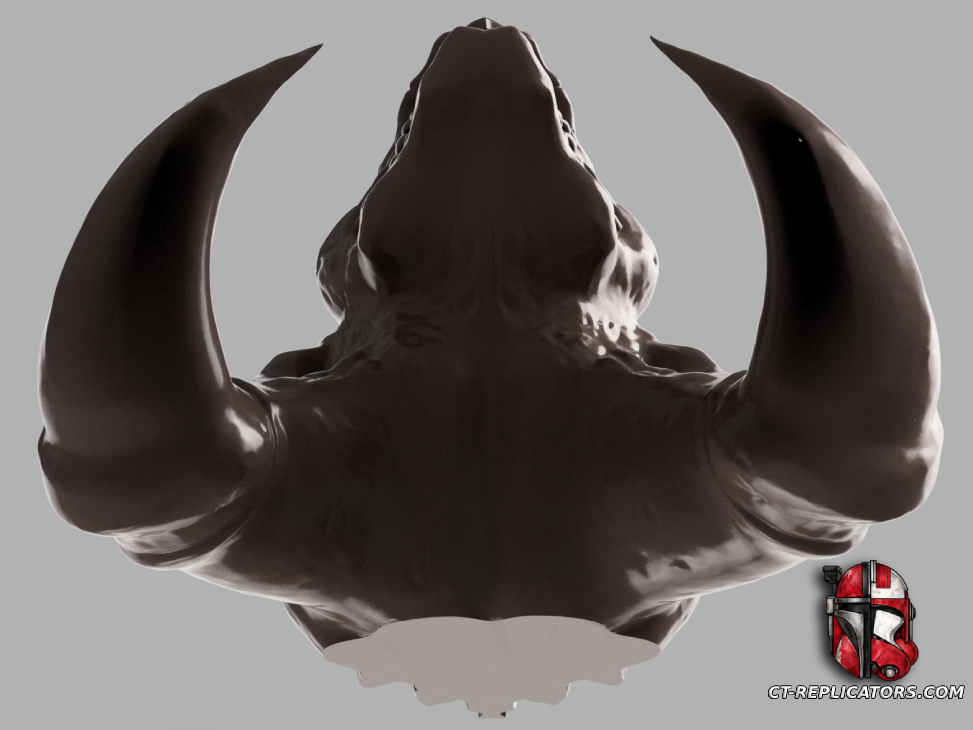 STL 3D Print Files Starcraft 2 - Zergling Head trophy 1:1 Scale