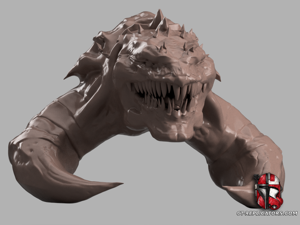 STL 3D Print Files Starcraft 2 - Zergling Head trophy 1:1 Scale