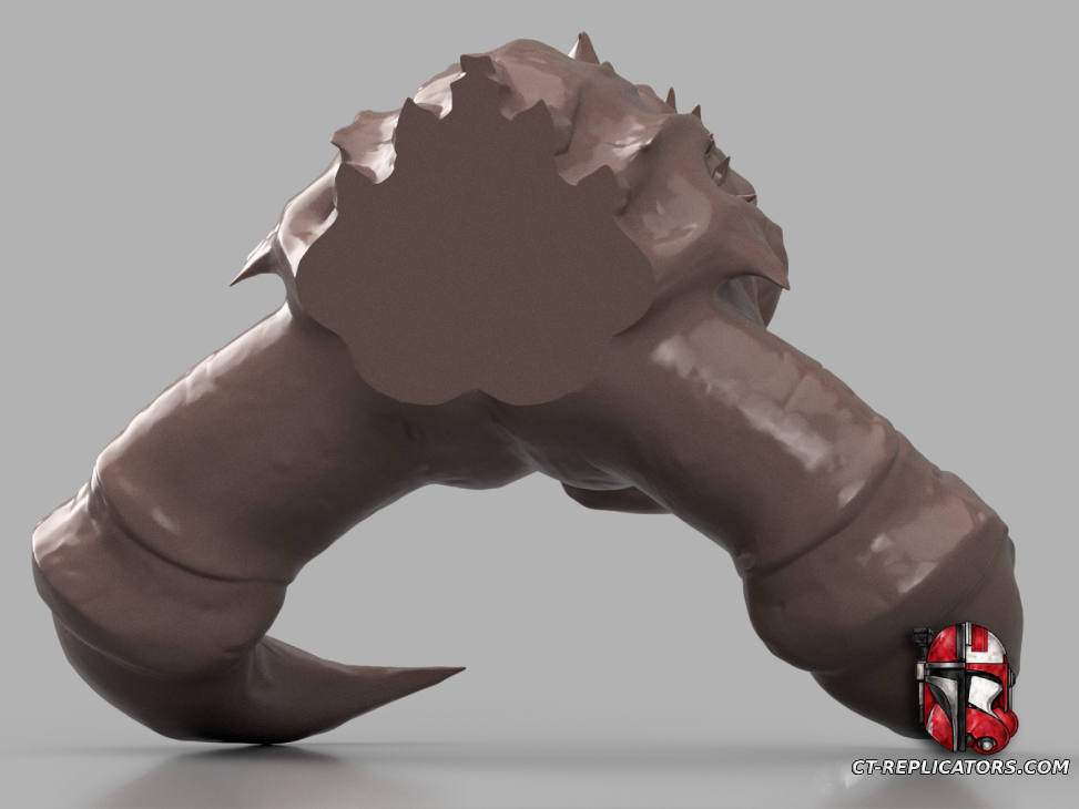 STL 3D Print Files Starcraft 2 - Zergling Head trophy 1:1 Scale