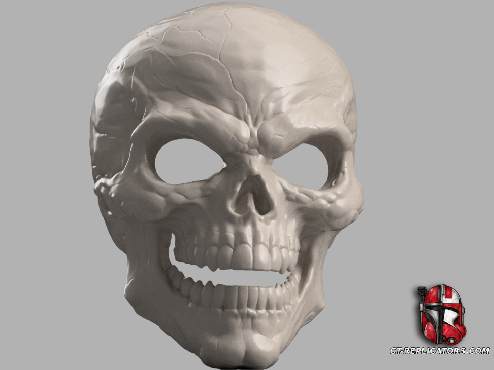 STL 3D Print FIles GHOST RIDER mask (head) 1:1 Replica Cosplay