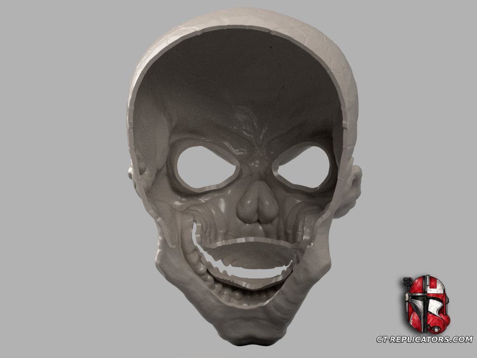 STL 3D Print FIles GHOST RIDER mask (head) 1:1 Replica Cosplay