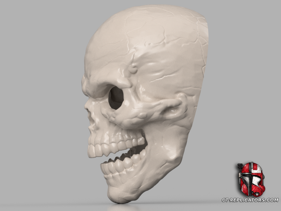 STL 3D Print FIles GHOST RIDER mask (head) 1:1 Replica Cosplay