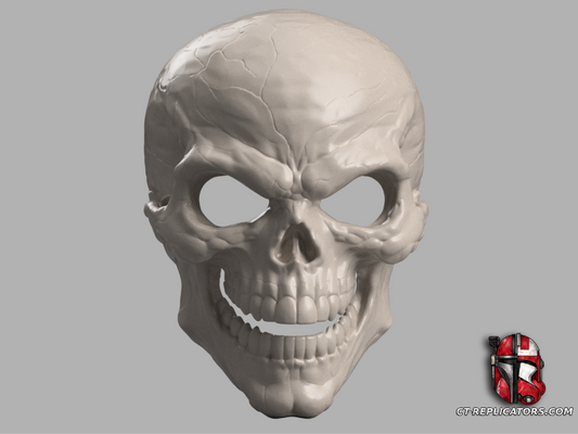 STL 3D Print FIles GHOST RIDER mask (head) 1:1 Replica Cosplay