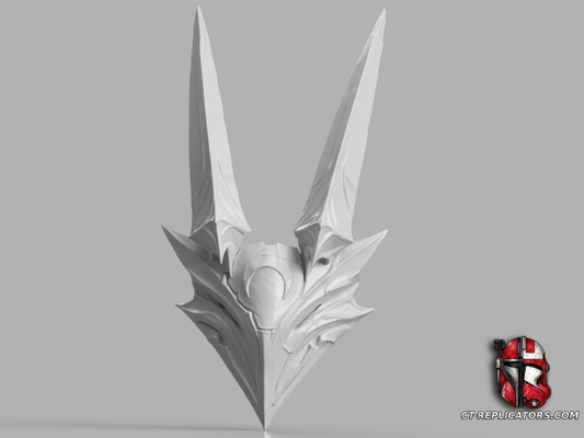 STL 3D Print Files BLOOD MOON Tryndamere Mask - League Of Legends Cosplay 1:1 Replica