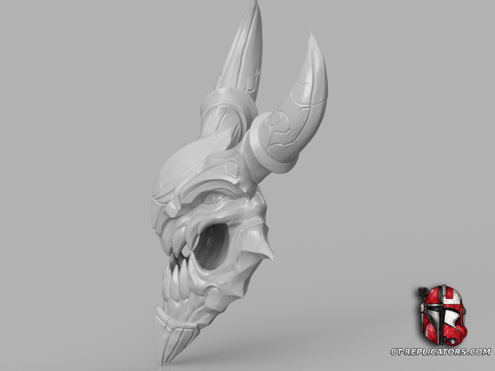 STL 3D Print Files Aurelion Sol Head - League Of Legends 1:1 Replica