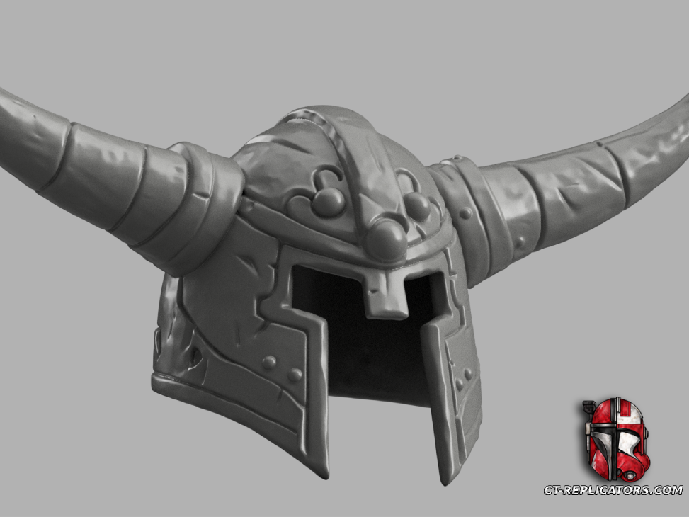STL 3D Print Files Olaf Helmet - League Of Legends 1:1 Replica