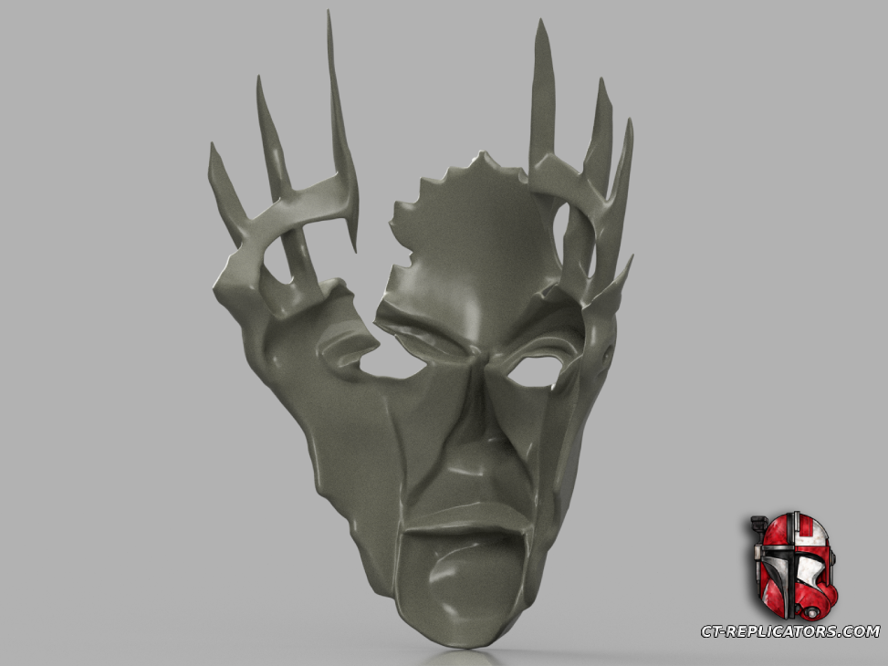 STL 3D Print FIles Diablo 4 Judicator’s Mask - Cosplay 1:1