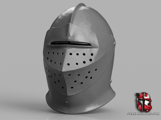 Armet a Rondelle Medieval Helmet 1:1 Cosplay