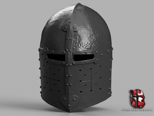 Knight Medieval Helmet “Wayward Knight” 1:1 Cosplay Replica