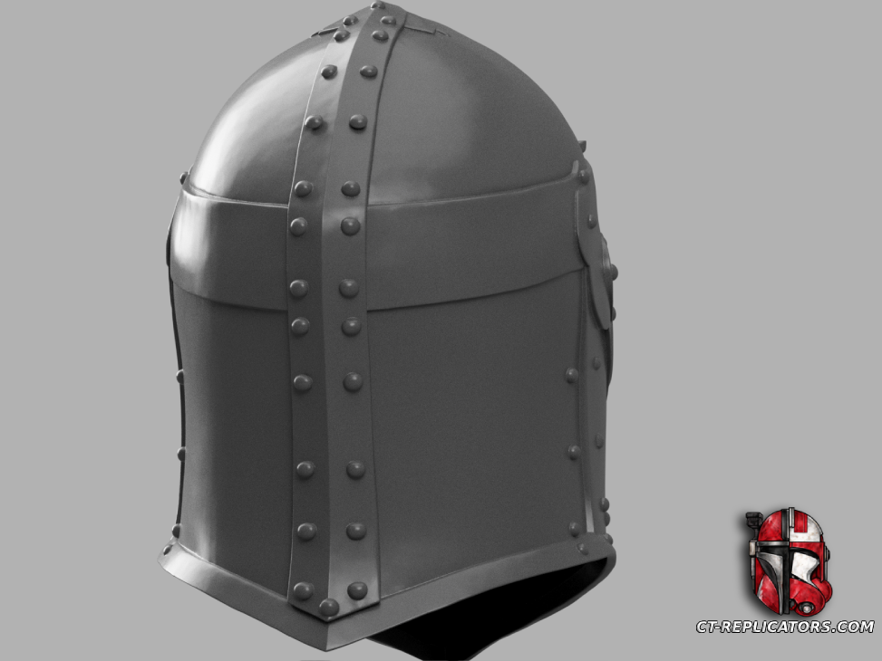 Medieval Knight Helmet “Sugarloaf'' 1:1 Cosplay