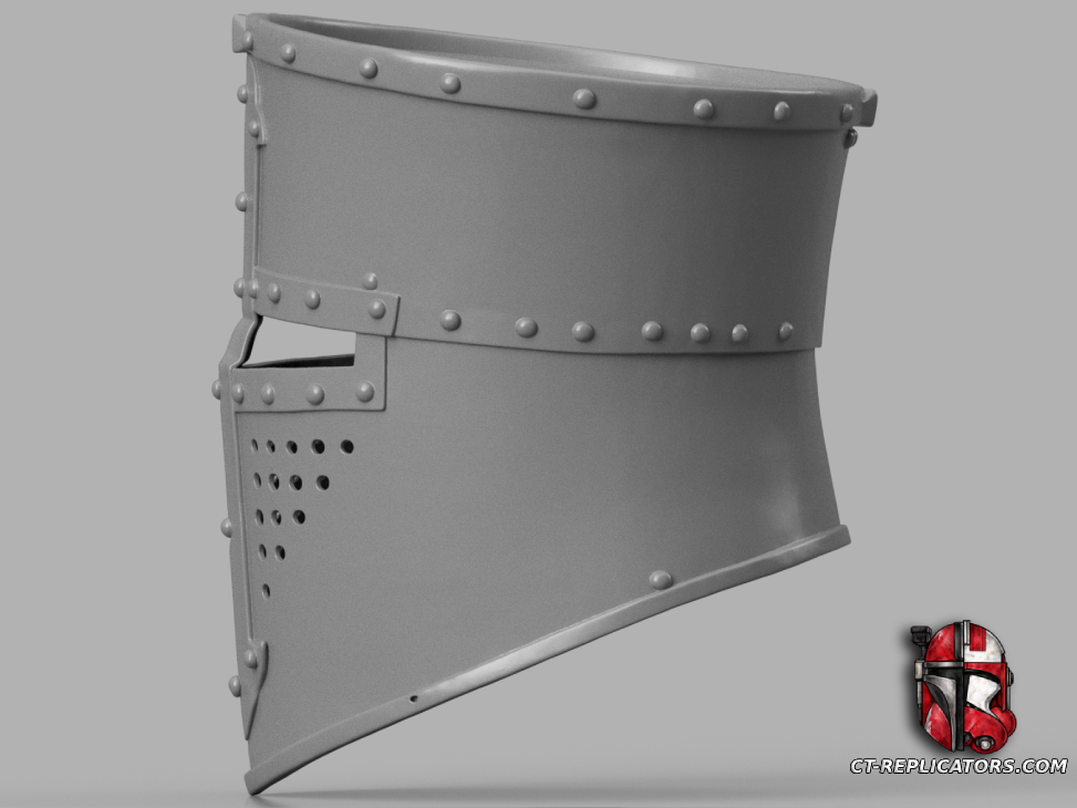 Teutonic Medieval Helmet Templar 1:1 Cospay Replica