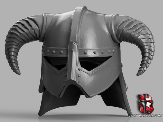 Elder Scrolls Skyrim Iron Helmet Cosplay 1:1 Replica