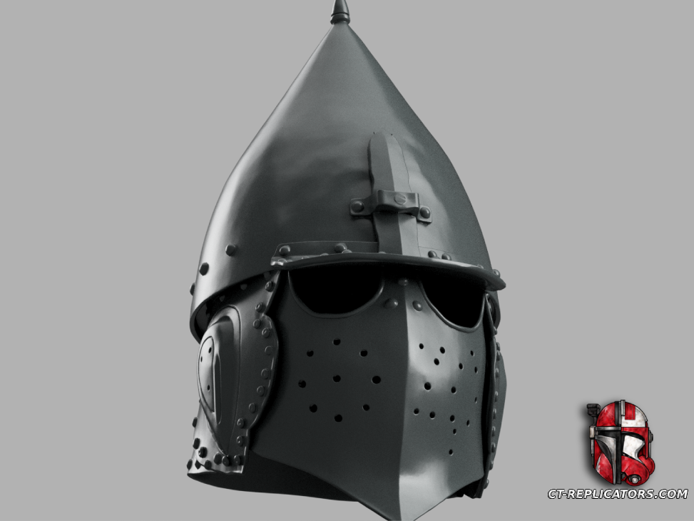 BASINET XIV Medieval Helmet 1:1 Cosplay Replica