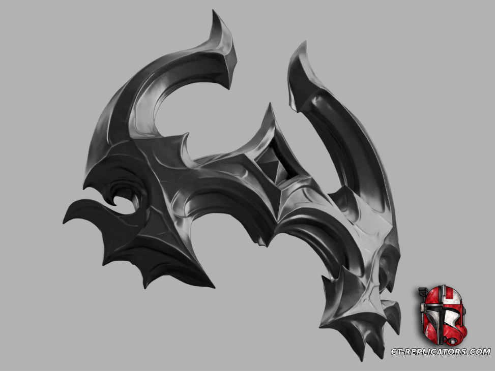 STL 3D Print Files COVEN Syndra Crown (helmet) - League Of Legends Cosplay 1:1 Replica