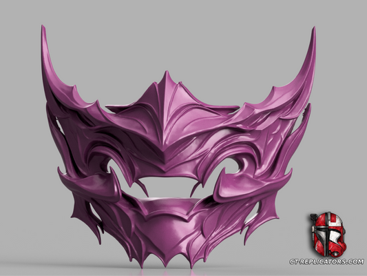 STL 3D Print Files Spirit Blossom AKALI Mask - League Of Legends Cosplay 1:1 Replica
