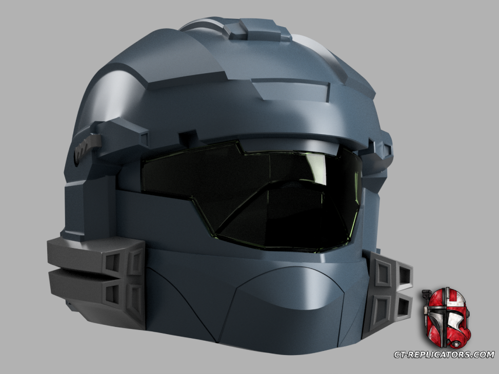 STL 3D Print Files Halo Infinite ODST Hardshell Helmet Cosplay 1:1 Replica