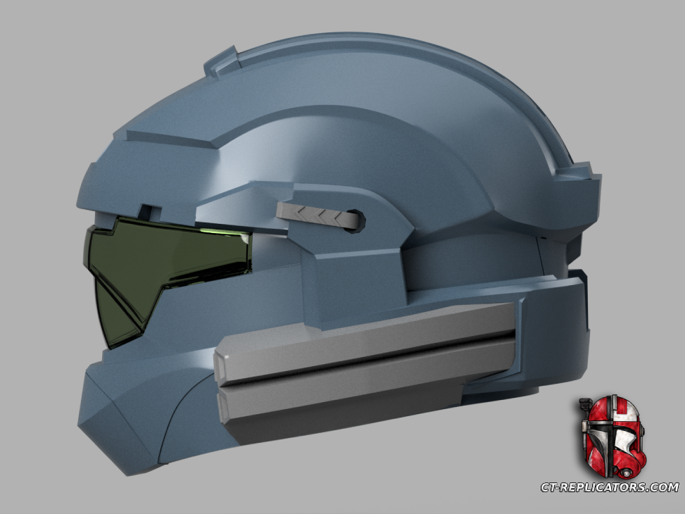 STL 3D Print Files Halo Infinite ODST Hardshell Helmet Cosplay 1:1 Replica